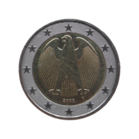 german two euro coin transparent PNG