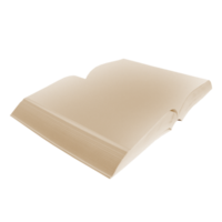 Book blank page transparent PNG