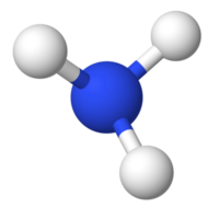 molécula de amoníaco png transparente