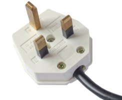 British plug transparent PNG