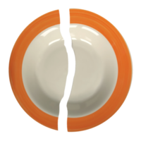 broken dish transparent PNG