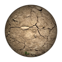 brown earth sphere transparent background png