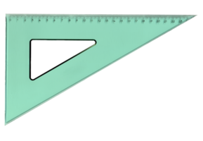 Set square triangle transparent PNG