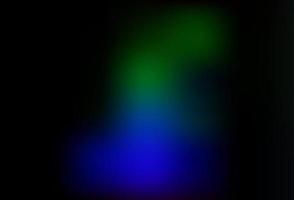 Dark Multicolor, Rainbow vector blurred shine abstract background.