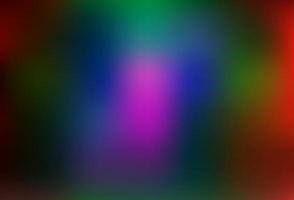 Dark Multicolor, Rainbow vector abstract background.