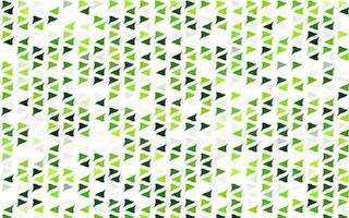 Light Green vector texture in triangular style.