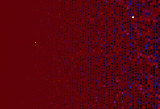 Dark Blue, Red vector texture with disks.