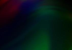 Dark Multicolor, Rainbow vector backdrop with bent lines.