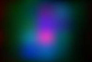 Dark Multicolor, Rainbow vector bokeh and colorful pattern.