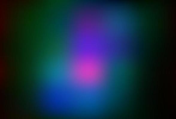 Dark Multicolor, Rainbow vector bokeh and colorful pattern.