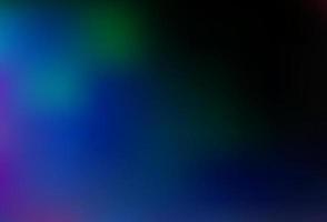 Dark Multicolor, Rainbow vector blurred bright pattern.