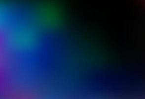 Dark Multicolor, Rainbow vector blurred bright pattern.