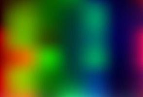 Light Multicolor, Rainbow vector blurred bright background.