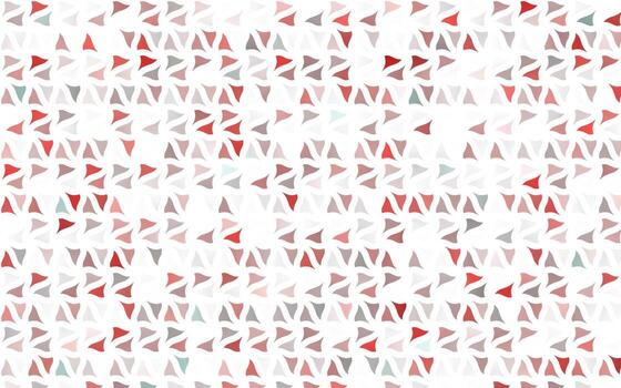 Light Red vector texture in triangular style.