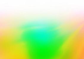 Light Multicolor, Rainbow vector glossy bokeh pattern.