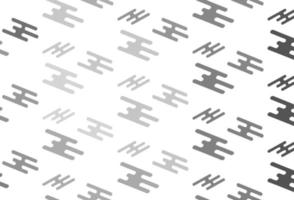 Light Silver, Gray vector template with repeated sticks.