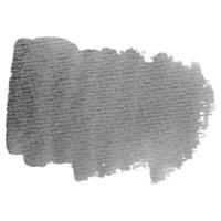 Gray abstract watercolor brush strokes painted background. Texture paper. Vector illustration.