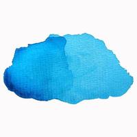 Blue abstract watercolor brush strokes painted background. Texture paper. Vector illustration.