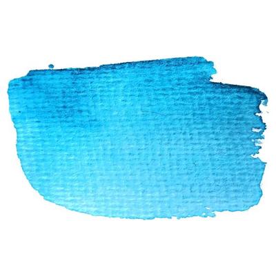 Blue abstract watercolor brush strokes painted background. Texture paper. Vector illustration.
