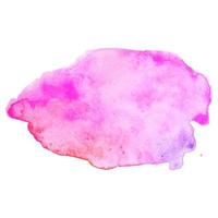 Abstract isolated colorful vector watercolor splash. Grunge element for paper design. Vector illustration