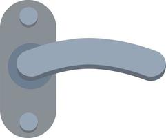 Door handle. Doorway and entrance vector