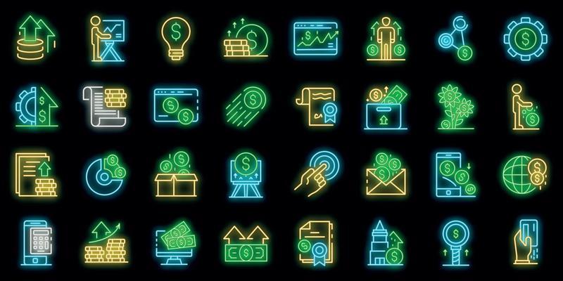 Neon Icons Vector Art, Icons, and Graphics for Free Download
