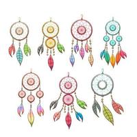 Dreamcatcher vector set collection graphic design