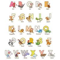 Abc alphabet vector graphic clipart design