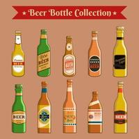 botella de cerveza vector gráfico clipart diseño