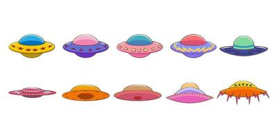 Ufo  vector set collection design