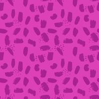 Abstract Seamless vector pattern isolated on pink background