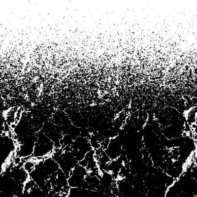 Abstract texture Black scratched crack vector illustration background