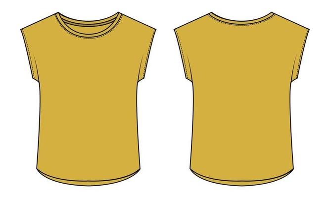 Female Shirt Vector Art PNG Images