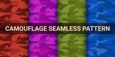 Texture military camouflage seamless Vector Pattern