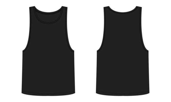 Tank Top Template Vector Art, Icons, and Graphics for Free Download