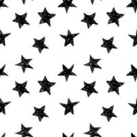Abstract Stars Seamless vector pattern