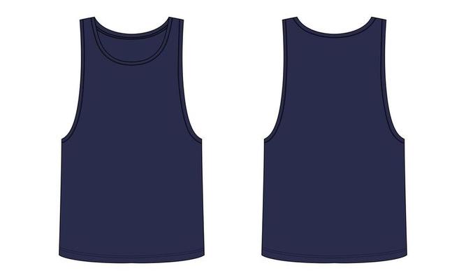 Men sport training sleeveless t-shirt Royalty Free Vector
