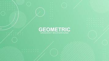 Geometric shape background with modern design vector