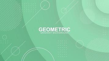 Geometric shape background with modern design vector