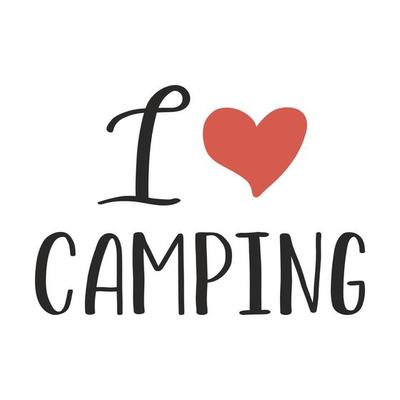 I Love Camping Vector Art, Icons, and Graphics for Free Download