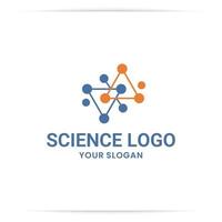 vector de conexión de tecnología de diseño de logotipo