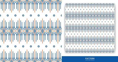 Patterns With Stripes Themes - Blue and Orange Stripes With a Modern and Luxurious Feel on a White Background can be used to Design Clothing, Books, Gifts, or Other Designs. vector