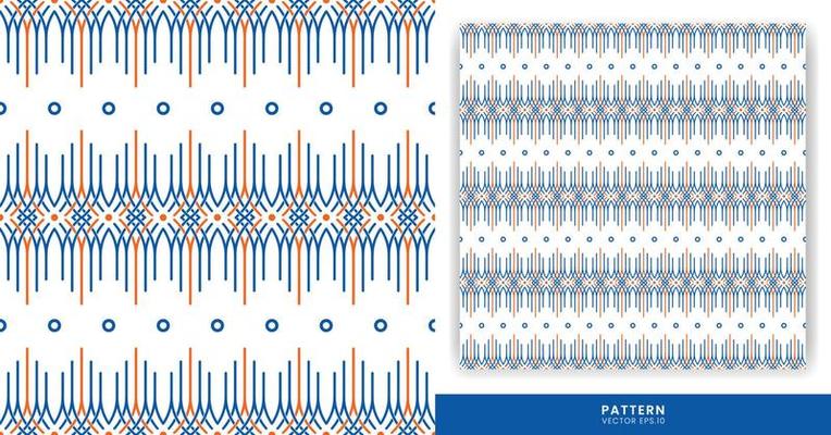 Patterns With Stripes Themes - Blue and Orange Stripes With a Modern and Luxurious Feel on a White Background can be used to Design Clothing, Books, Gifts, or Other Designs.