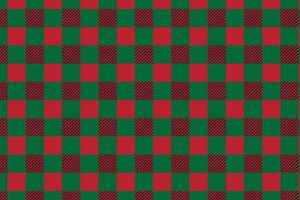 Plaid pattern seamless vector. Dark textured tartan check background vector