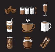 ilustración del café vector