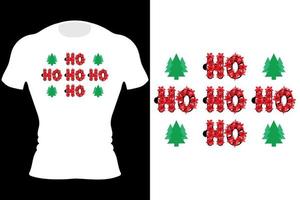 camiseta con letras de tipografía de feliz navidad, diseño de camiseta de navidad, regalo de feliz día de navidad, camiseta vintage, vector, árbol de navidad vector