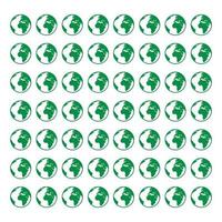 green planet earth background backdrop texture vector