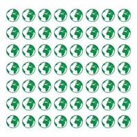 green planet earth background backdrop texture vector