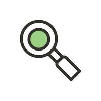 magnifying glass icon vector illustration. very suitable for use in websites, businesses, logos, designs, apps and more.