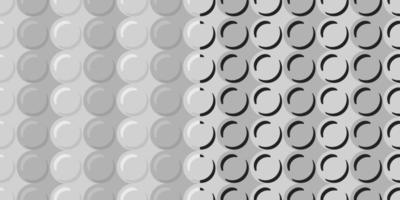 Geometrical seamless pattern Bubbles in vertical lines. Geometric repeat endless tile circles. Seamless pattern for wallpaper, background, furniture, fabric, trendy simple design vector